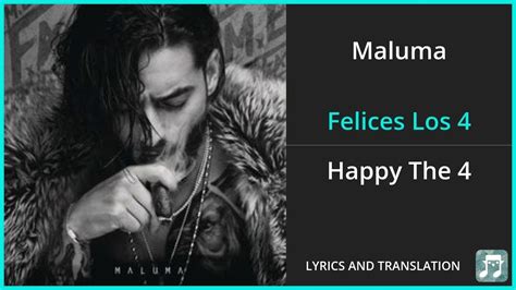 felices los 4 lyrics|felices los 4 lyrics meaning.